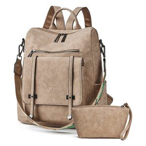 PU Leather Backpack Purse for Women Backpack Purse Fashion Designer Travel🥰